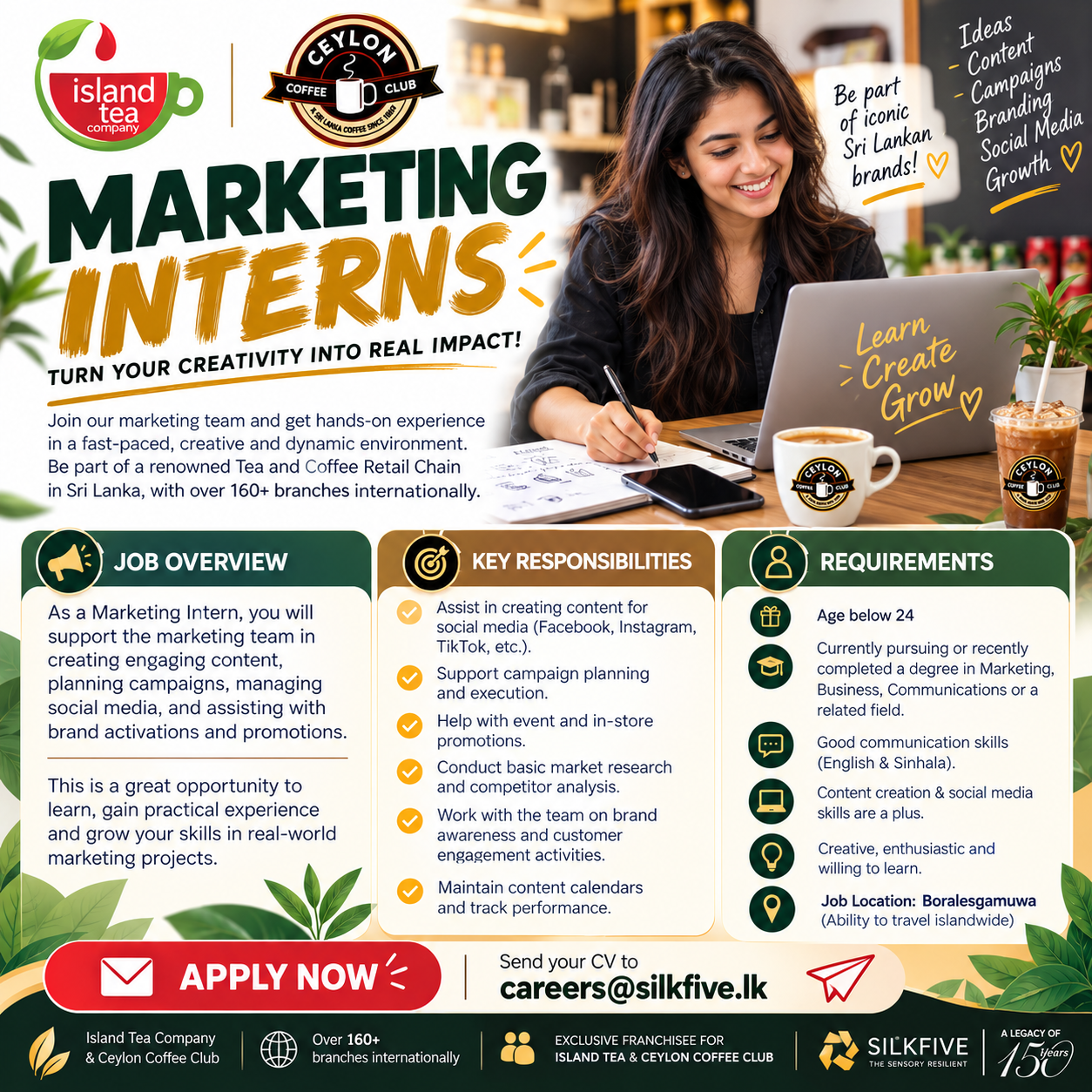 Marketing Intern at SilkFive